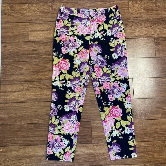 Halogen Taylor Fit floral capri - Picture 3 of 9
